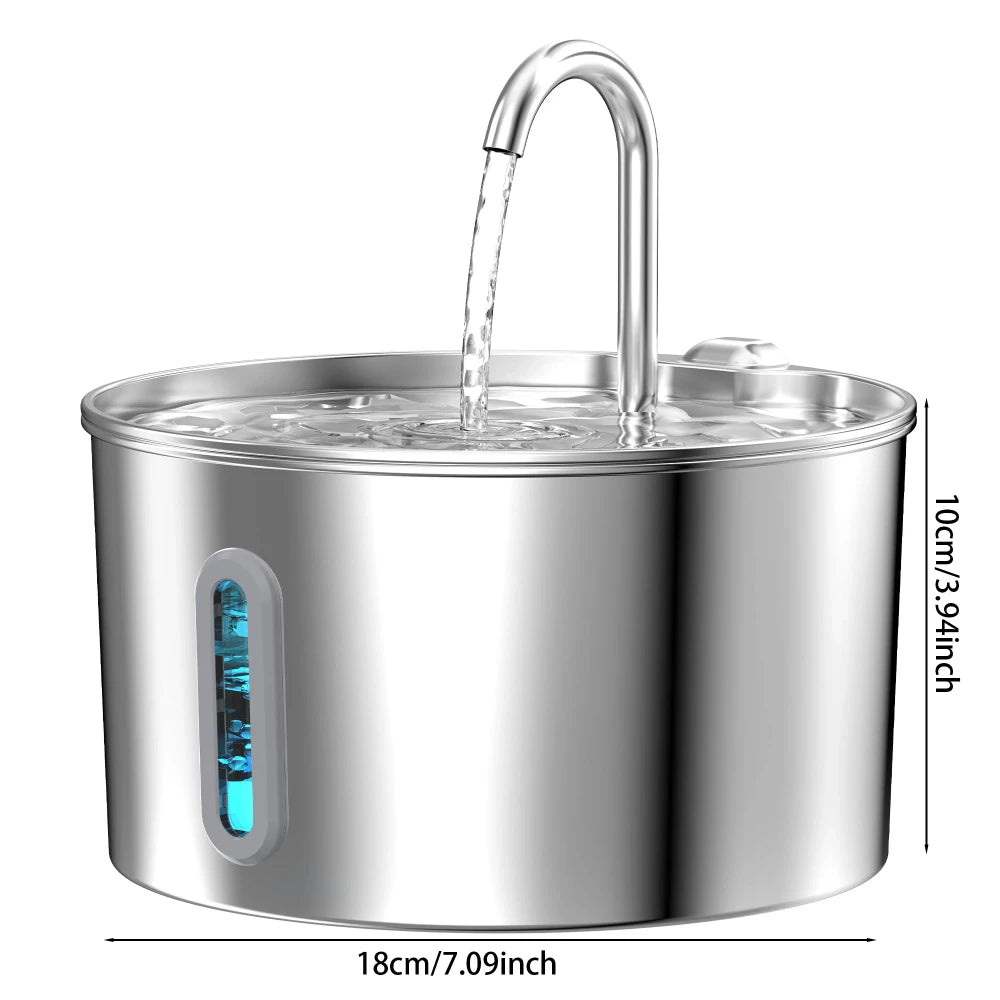 PureFlow™ Stainless Steel Cat Fountain