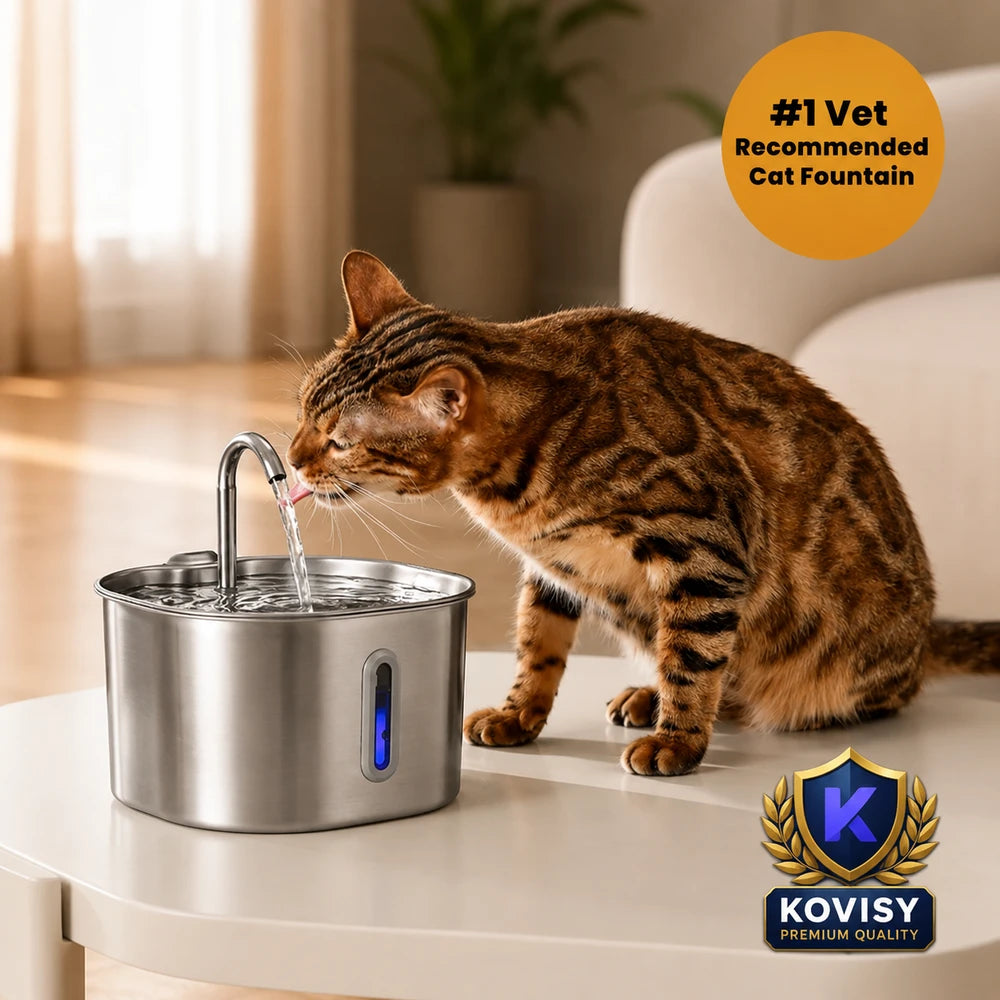 PureFlow™ Stainless Steel Cat Fountain