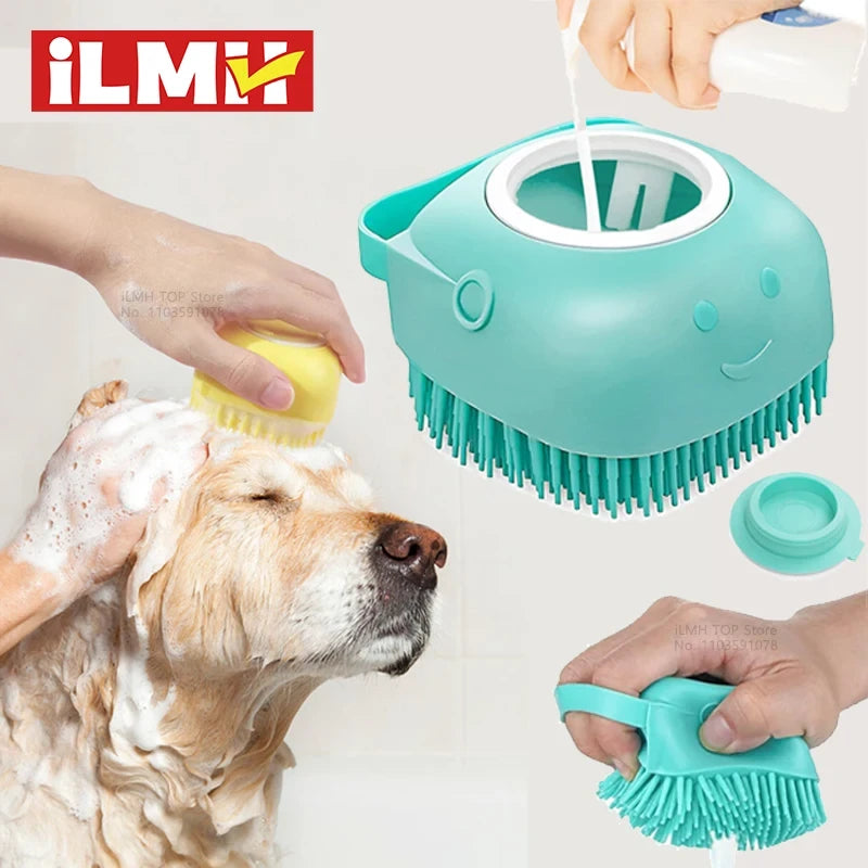 Silicone Pet Bath Brush