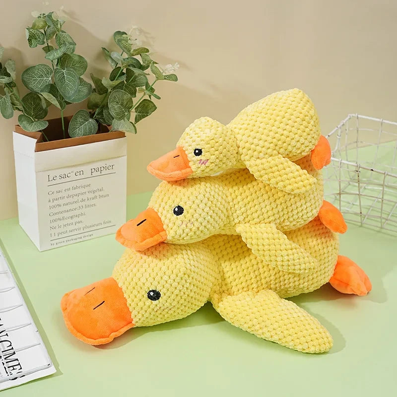 Plush Squeaky Duck Dog Toy