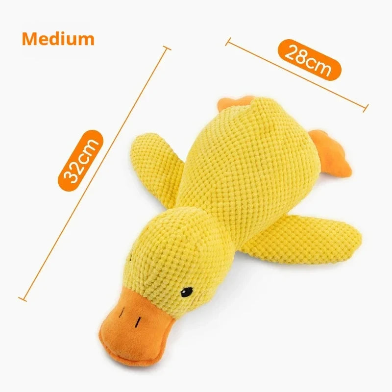 Plush Squeaky Duck Dog Toy
