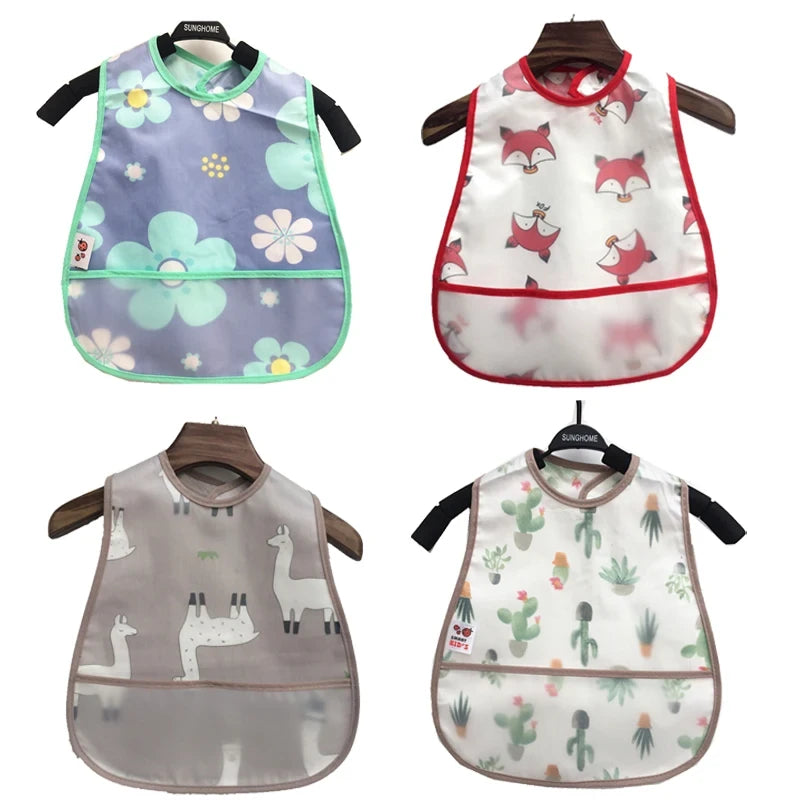 Waterproof EVA Baby Feeding Bib