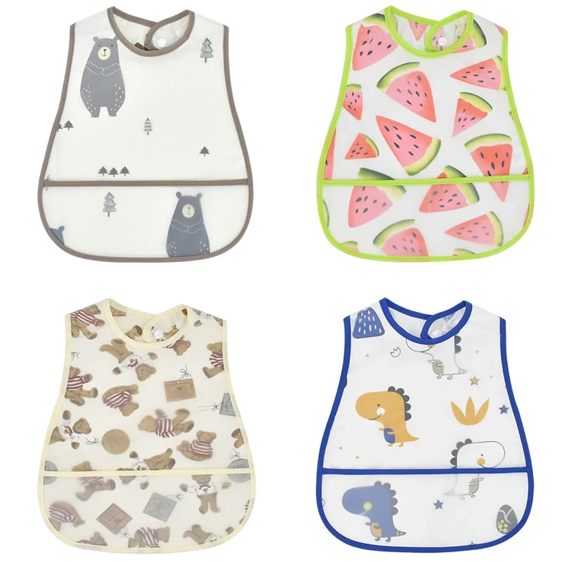 Waterproof EVA Baby Feeding Bib