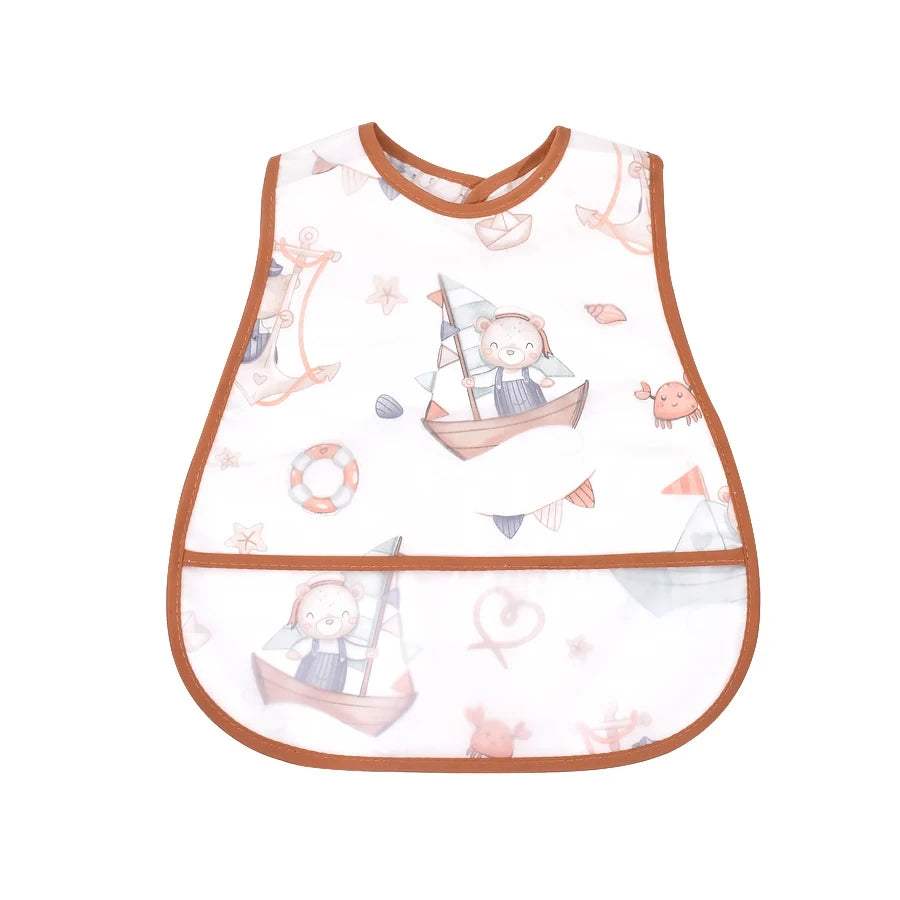 Waterproof EVA Baby Feeding Bib