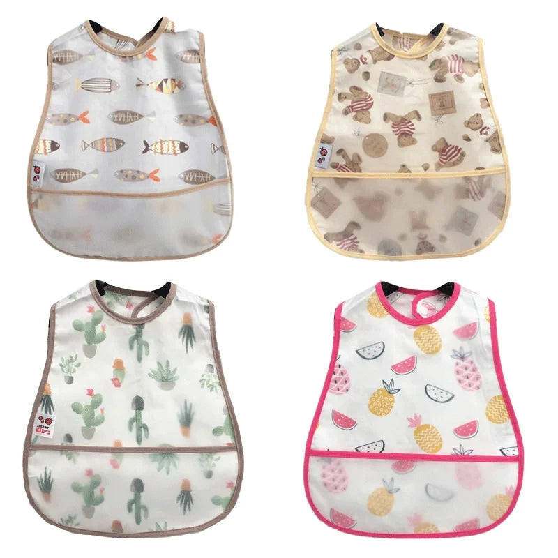 Waterproof EVA Baby Feeding Bib