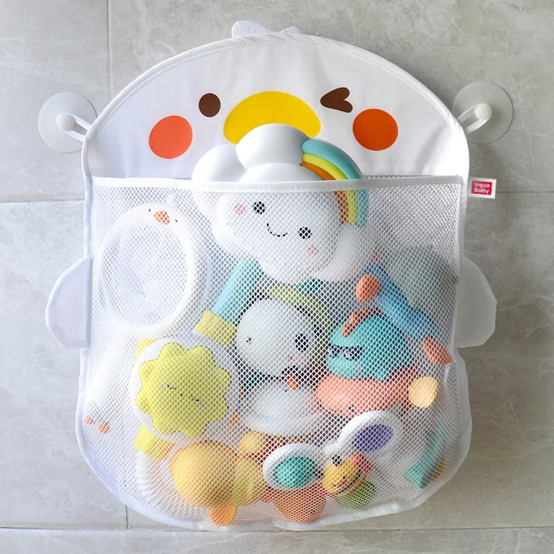 Kovisy Duck Bath Toy Storage Organizer