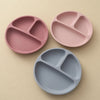 BPA-Free Silicone Divided Baby Plate
