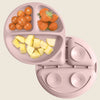 BPA-Free Silicone Divided Baby Plate