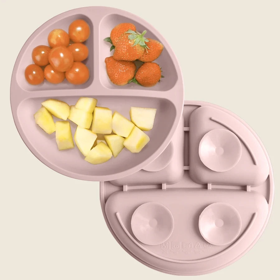 BPA-Free Silicone Divided Baby Plate