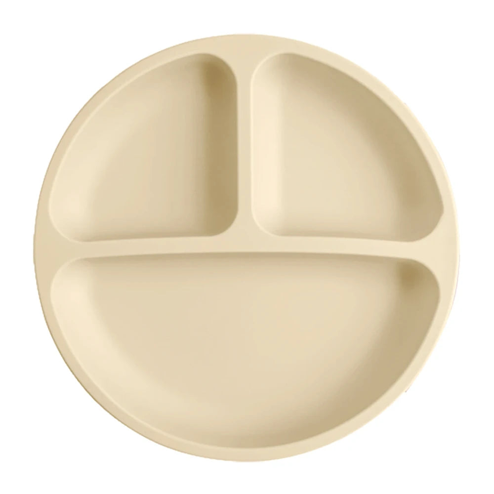 BPA-Free Silicone Divided Baby Plate