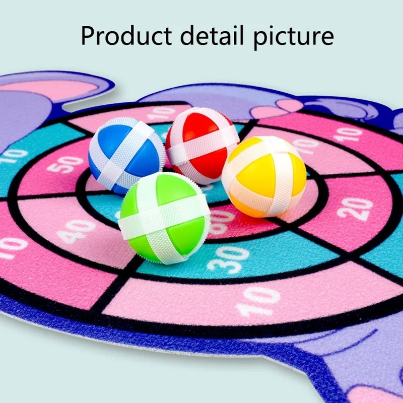 Sticky Ball Dart Board Game