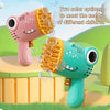 Dinosaur Electric Bubble Gun