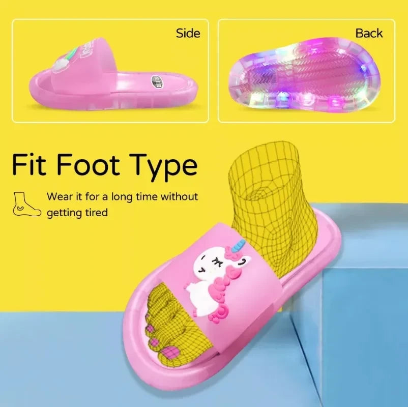 Kovisy Light-Up Cartoon Slippers