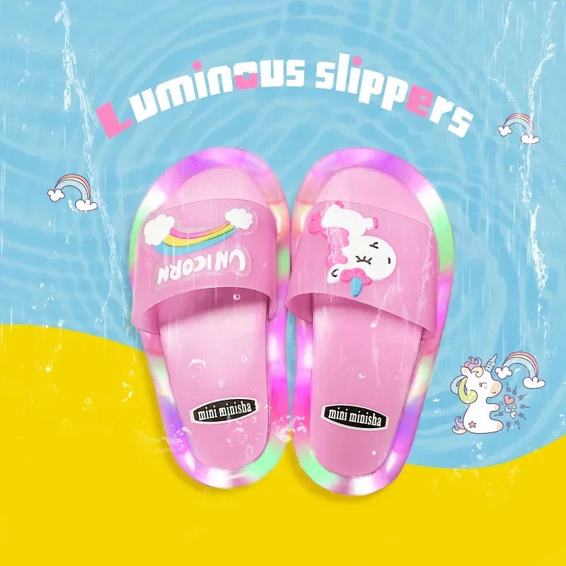 Kovisy Light-Up Cartoon Slippers