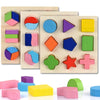 Kovisy Wooden Geometric Shape Sorting Puzzle