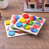Kovisy Wooden Geometric Shape Sorting Puzzle