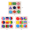 Kovisy Wooden Geometric Shape Sorting Puzzle