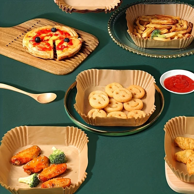 50 units – Air Fryer Paper Liners