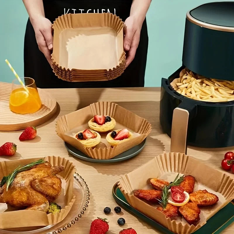 50 units – Air Fryer Paper Liners