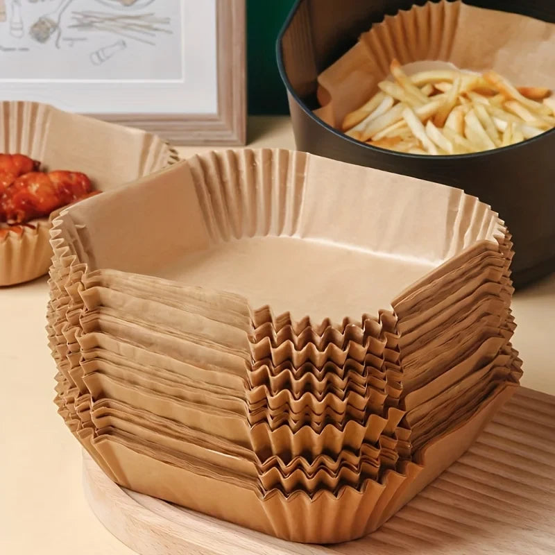 50 units – Air Fryer Paper Liners