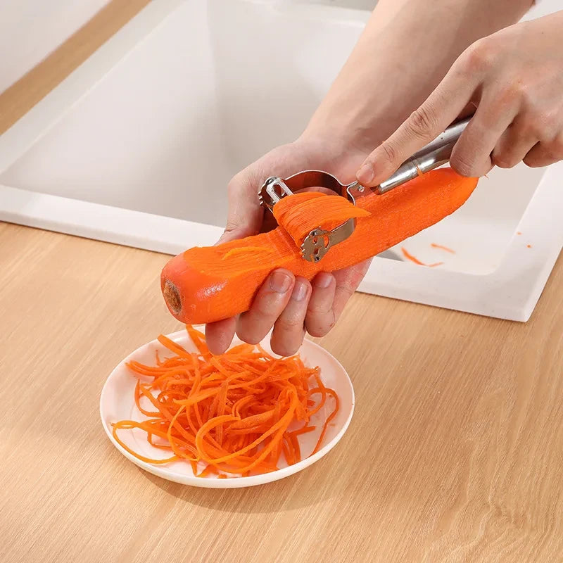 Stainless Steel Julienne Peeler
