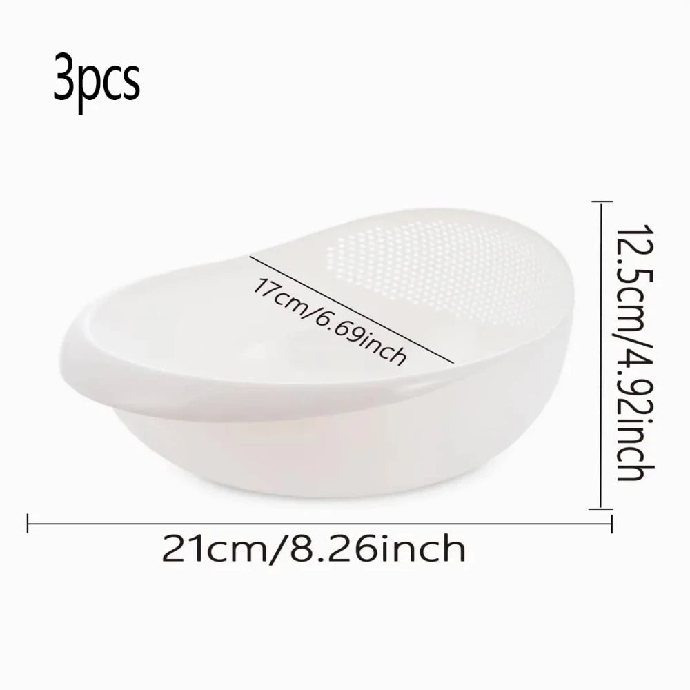 Rice and Vegetable Washing Drain Bowl