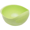 Rice and Vegetable Washing Drain Bowl
