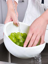 Rice and Vegetable Washing Drain Bowl