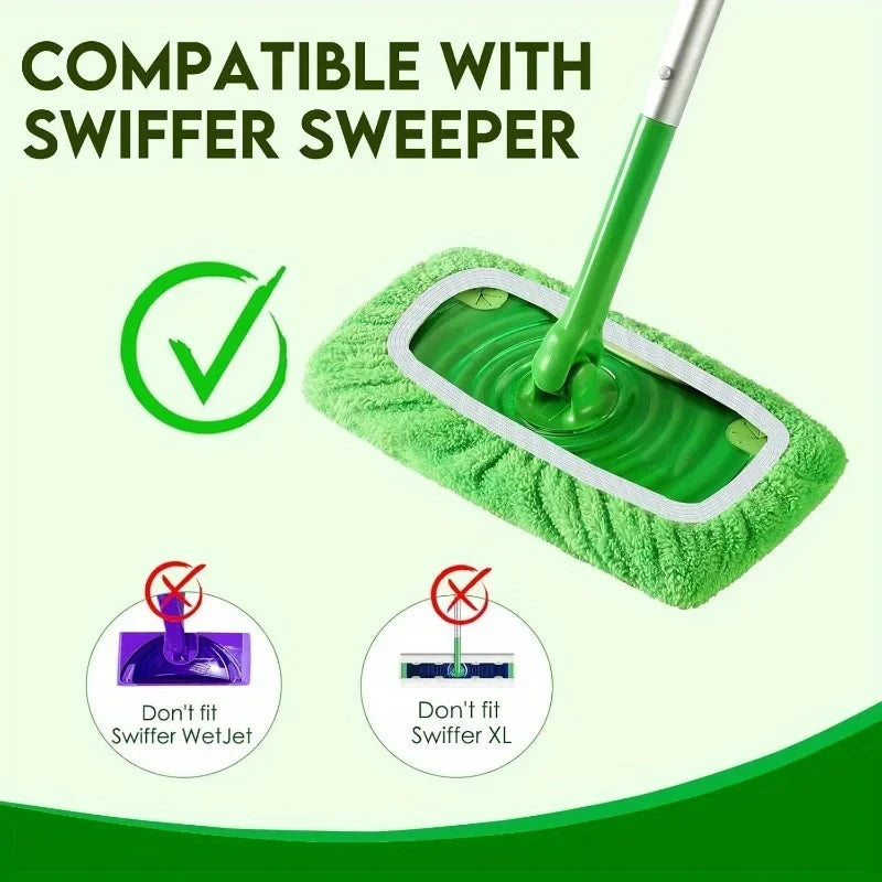 Reusable Ultra Fine Fiber Mop Pads