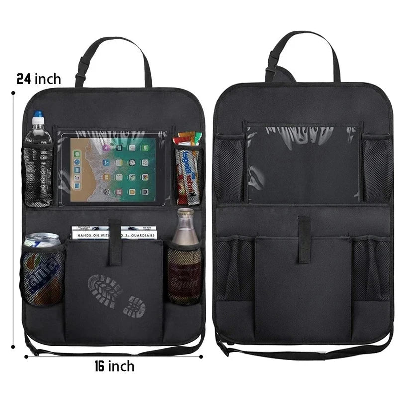 Car Backseat Organizer with Tablet Holder