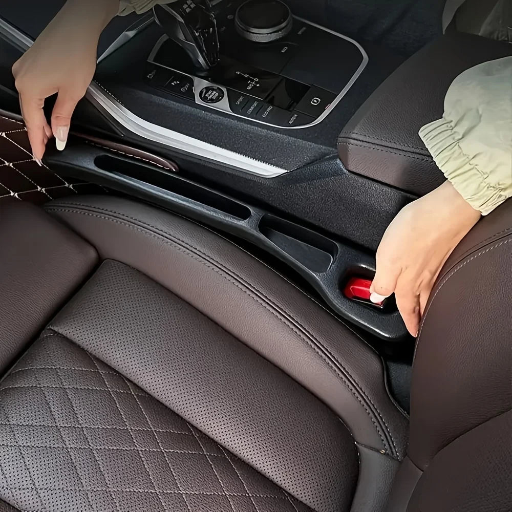 2-Piece Car Seat Gap Filler Organizer