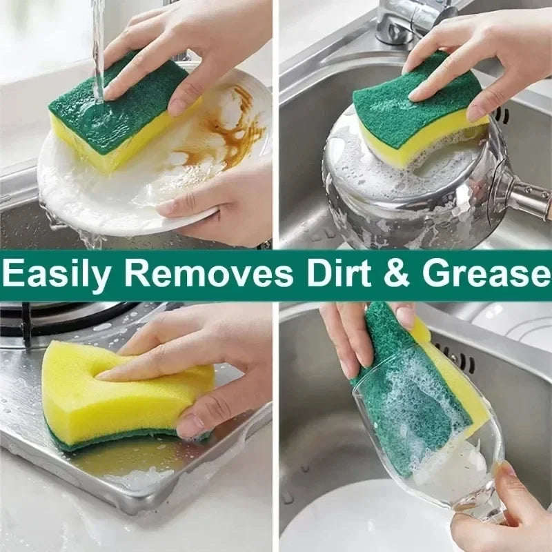 Double Sided Heavy Duty Cleaning Sponge