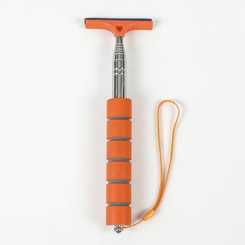 Telescopic Car Mirror Window Wiper