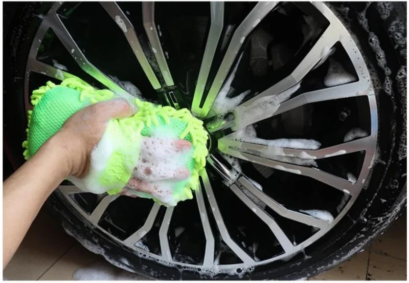 KOVISY Microfiber Car Wash Sponge with Hand Strap