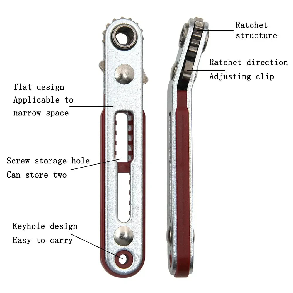 Mini Bidirectional Ratchet Screwdriver