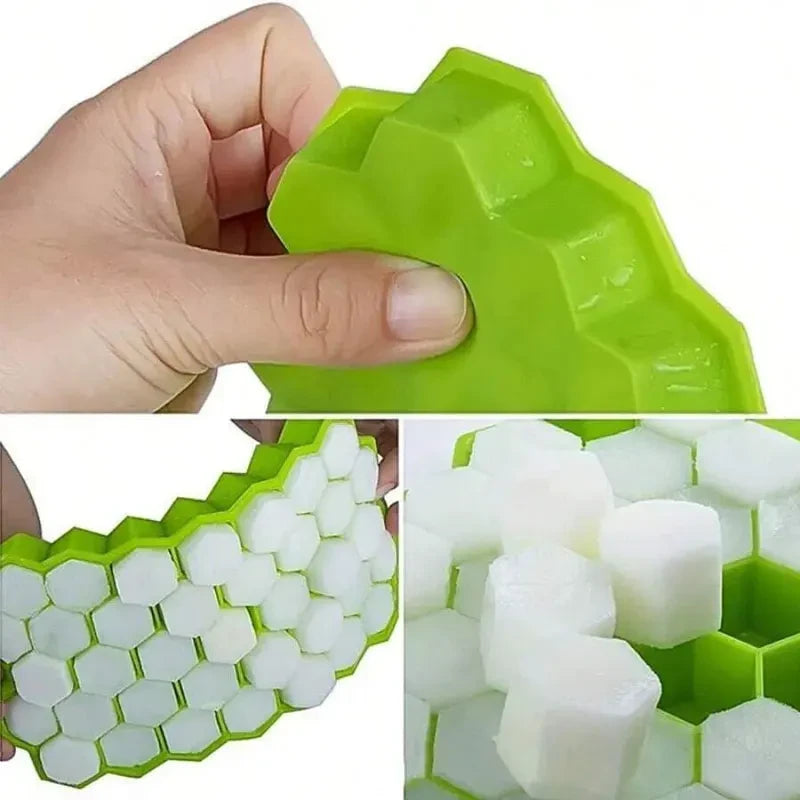 Flexible Honeycomb Ice Tray