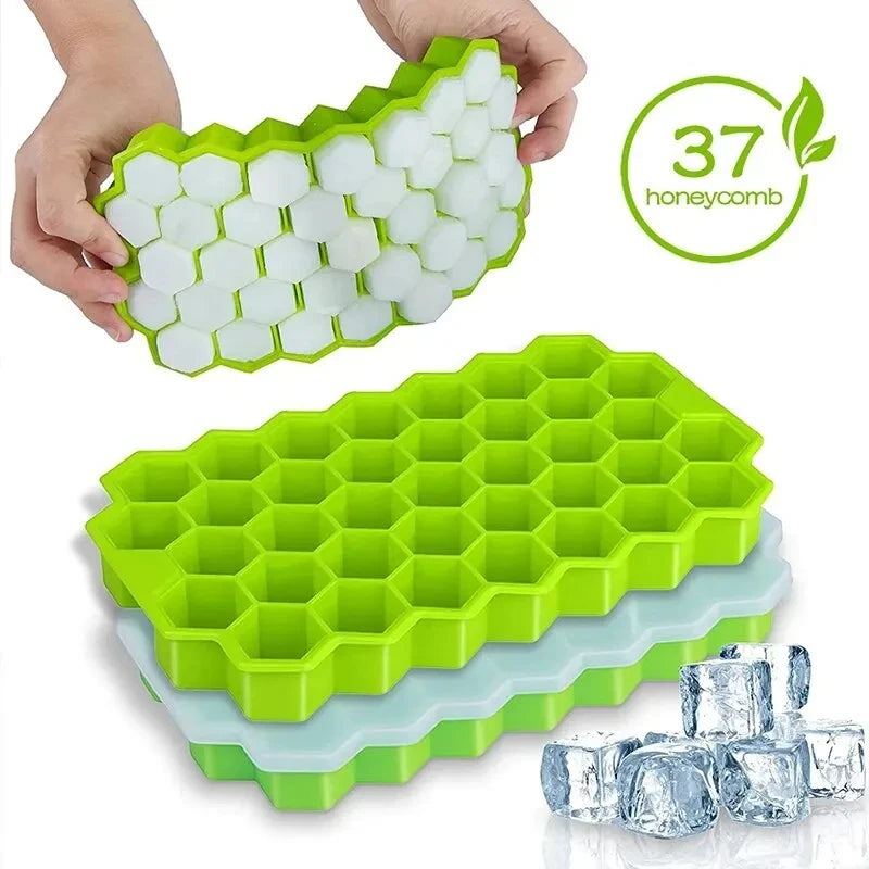 Flexible Honeycomb Ice Tray