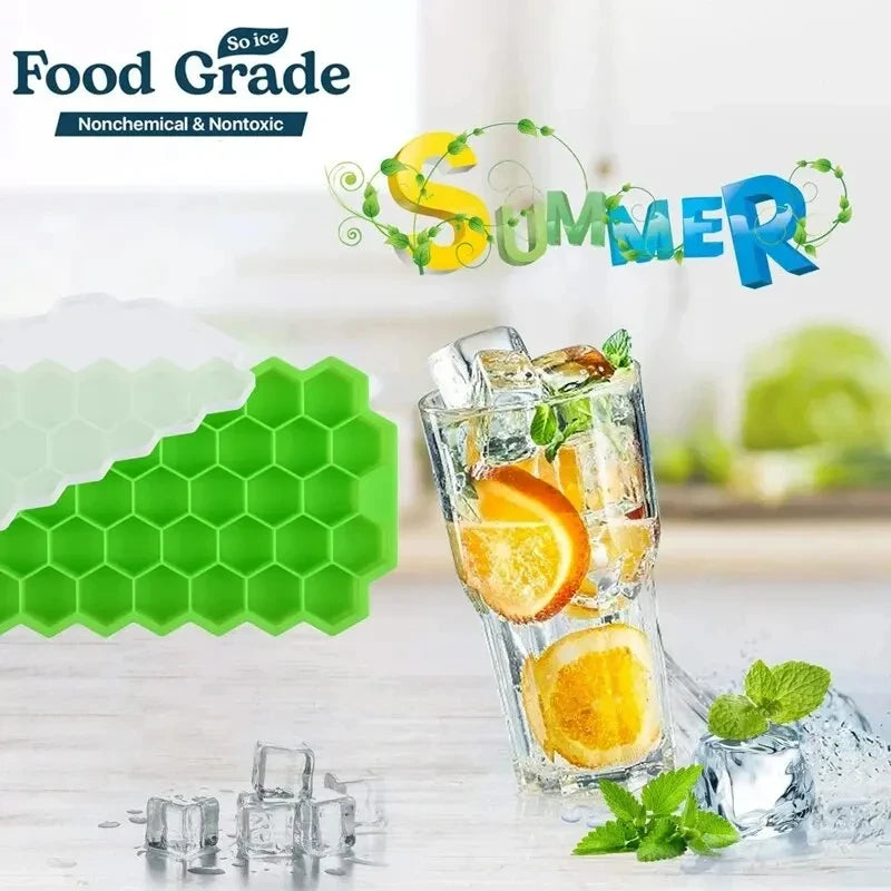 Flexible Honeycomb Ice Tray