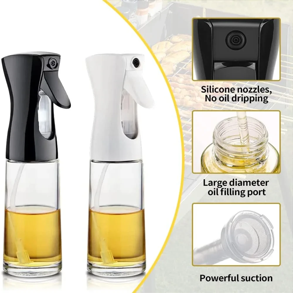 Kovisy Reusable Cooking Oil Spray Bottle
