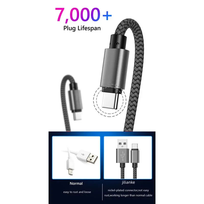 Kovisy Braided USB-C Charging Cable