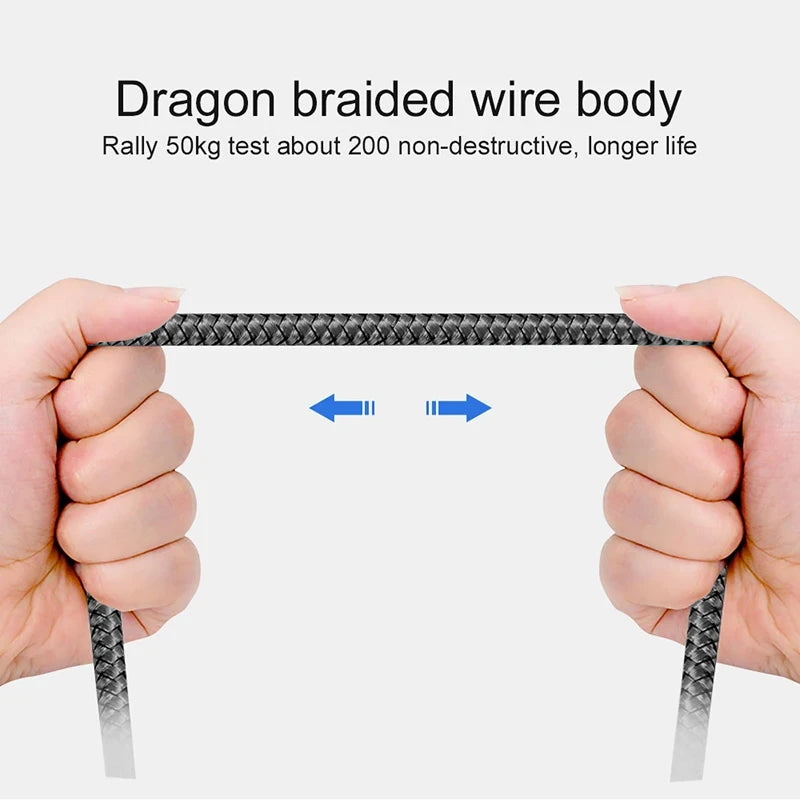 Kovisy Braided USB-C Charging Cable