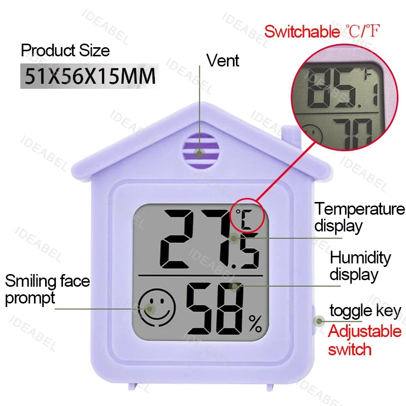 Digital Indoor Thermometer and Hygrometer