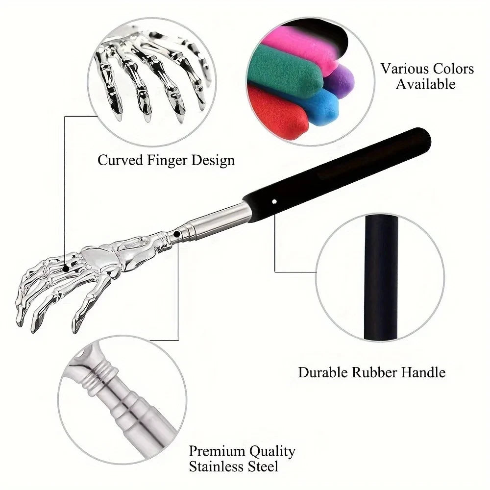 Kovisy Stainless Steel Telescopic Back Scratcher