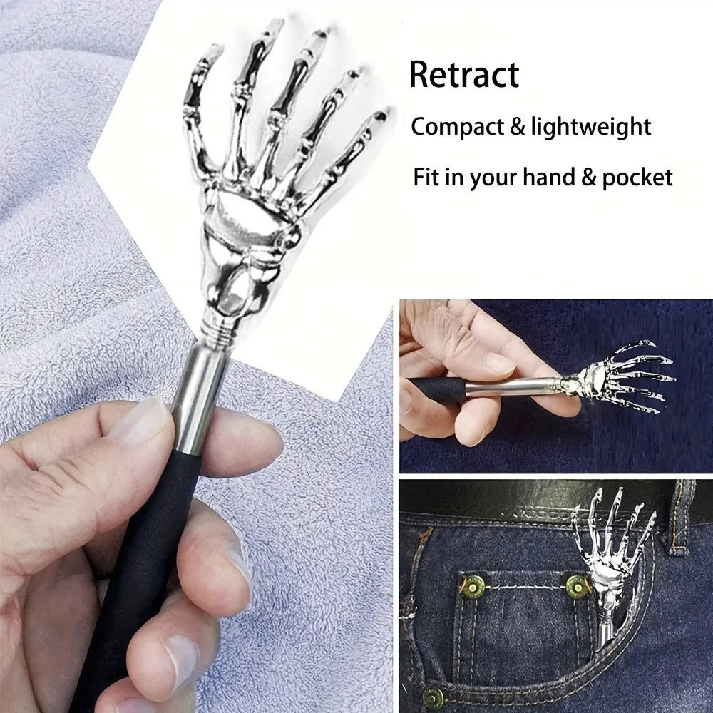 Kovisy Stainless Steel Telescopic Back Scratcher