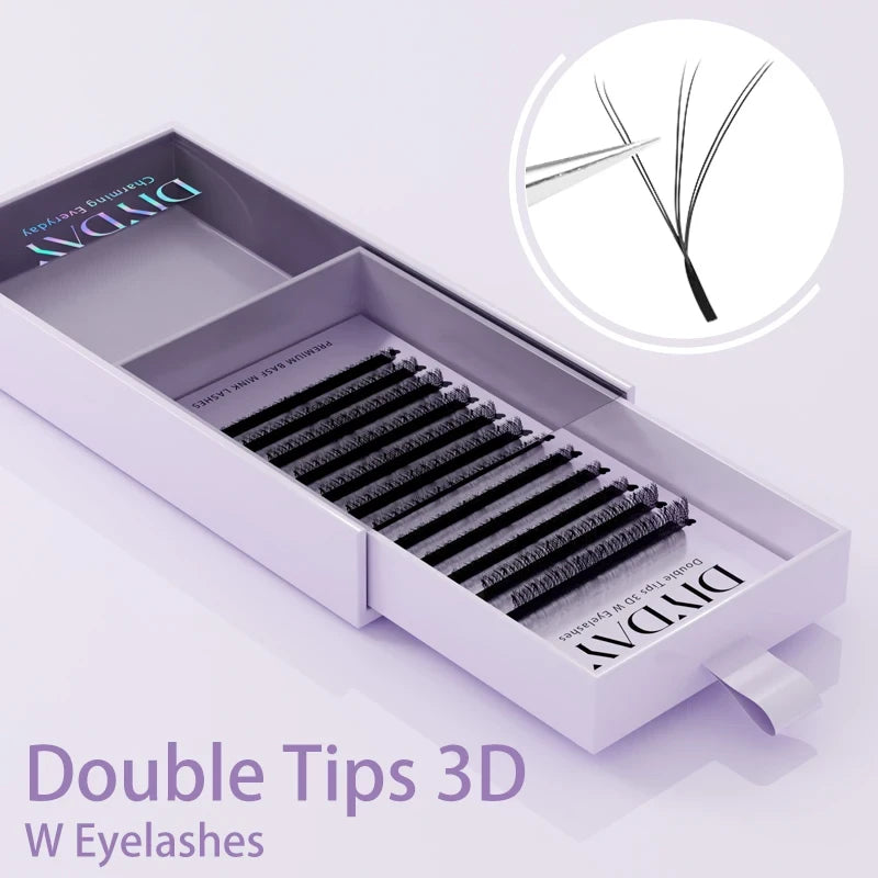 W-Shape Premade Fan Eyelash Extensions