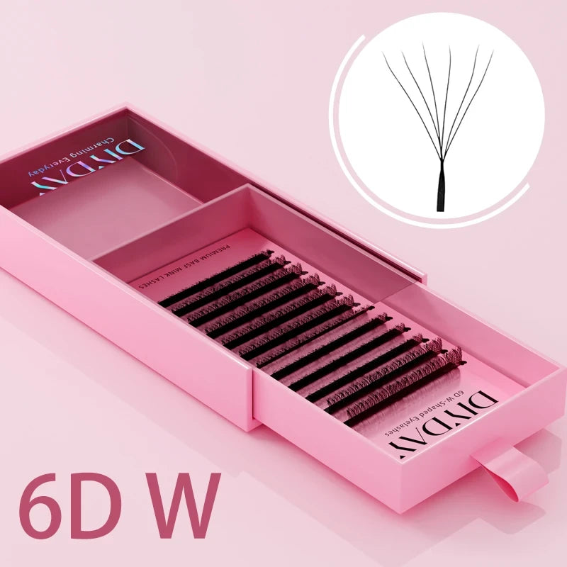 W-Shape Premade Fan Eyelash Extensions