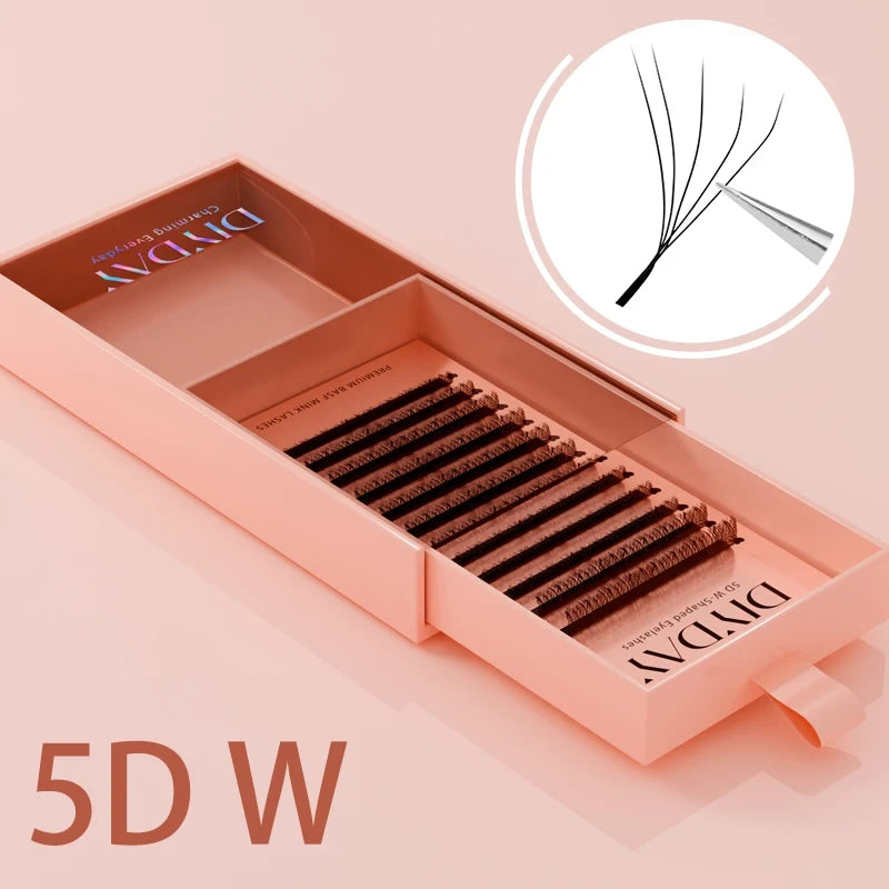 W-Shape Premade Fan Eyelash Extensions