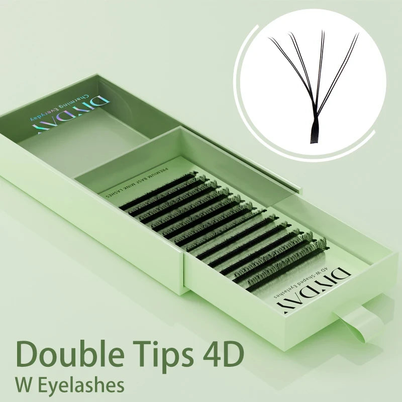 W-Shape Premade Fan Eyelash Extensions
