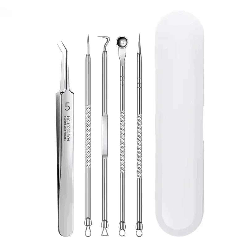 Kovisy Stainless Steel Precision Skincare Tool Kit