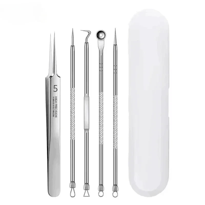 Kovisy Stainless Steel Precision Skincare Tool Kit
